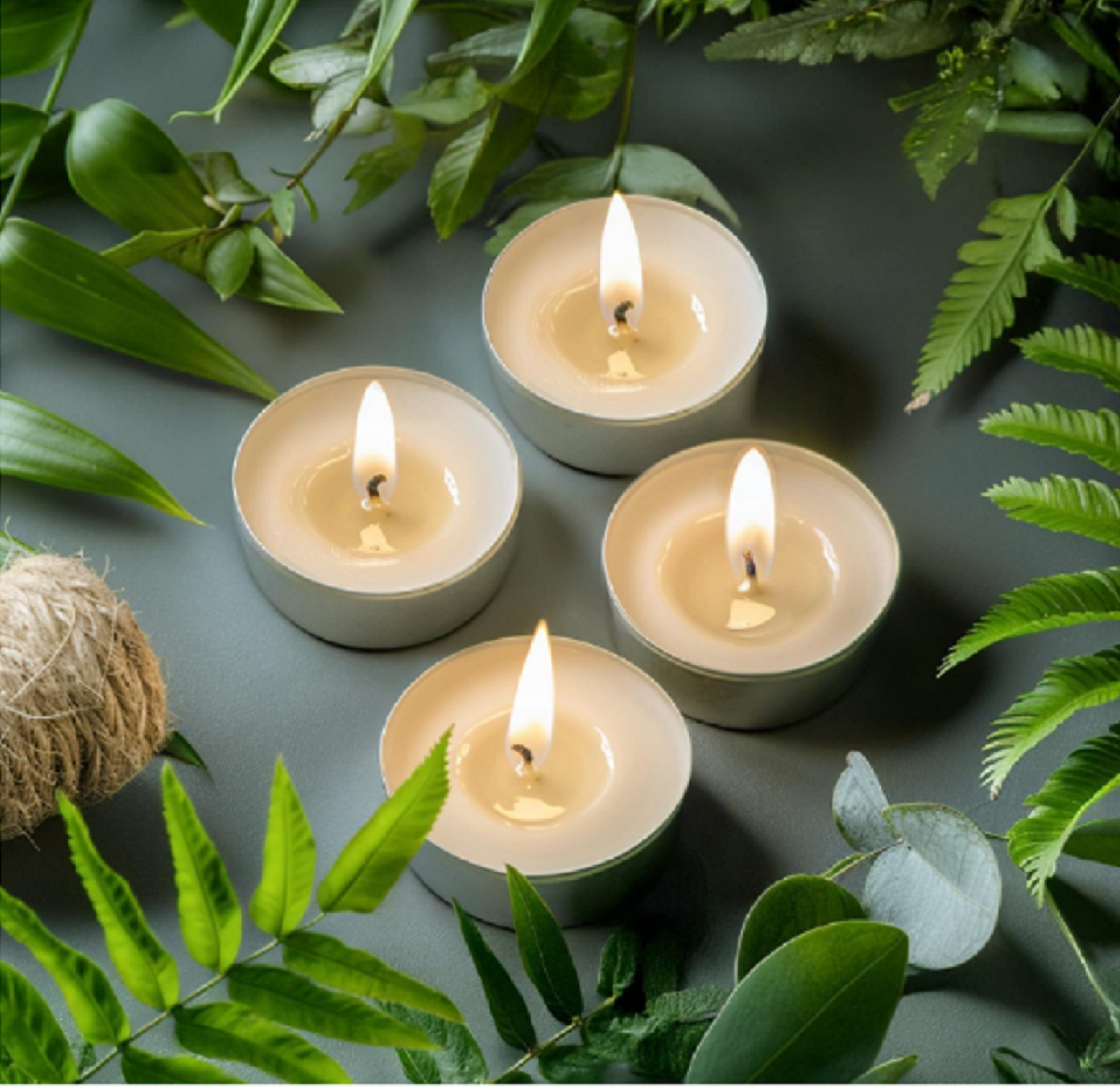 Tealight Candles for Home Decor, Unscented Wax Candles, Diwali Decoration Items – Up to 4Hrs Burn Time 